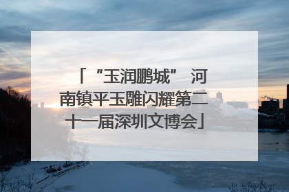 “玉润鹏城” 河南镇平玉雕闪耀第二十一届深圳文博会