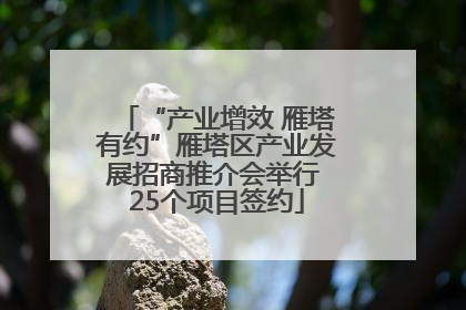“产业增效 雁塔有约”雁塔区产业发展招商推介会举行 25个项目签约