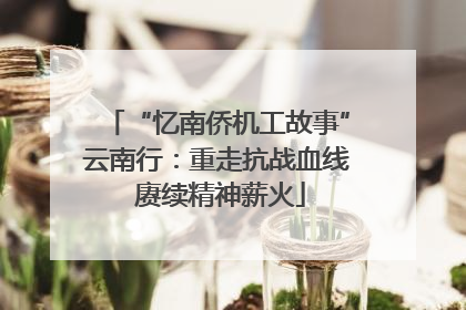 “忆南侨机工故事”云南行：重走抗战血线 赓续精神薪火