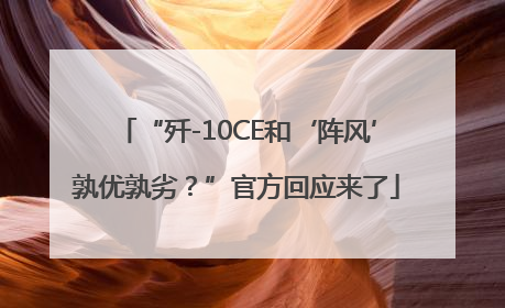 “歼-10CE和‘阵风’孰优孰劣？”官方回应来了