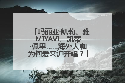 玛丽亚·凯莉、雅MIYAVI、凯蒂·佩里……海外大咖为何爱来沪开唱？