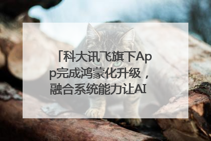 科大讯飞旗下App完成鸿蒙化升级，融合系统能力让AI服务触手可及