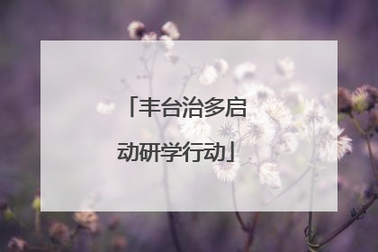 丰台治多启动研学行动