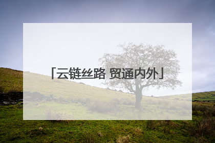 云链丝路 贸通内外