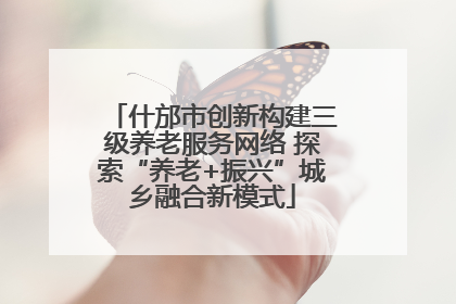什邡市创新构建三级养老服务网络 探索“养老+振兴”城乡融合新模式