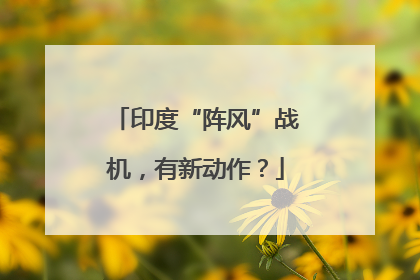 印度“阵风”战机，有新动作？