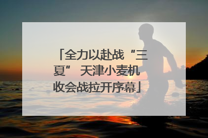 全力以赴战“三夏” 天津小麦机收会战拉开序幕