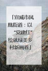 宣威市凤凰街道：以“党建红”绘就绿美乡村新画卷