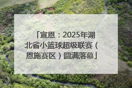 宣恩：2025年湖北省小篮球超级联赛（恩施赛区）圆满落幕