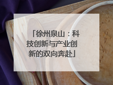 徐州泉山：科技创新与产业创新的双向奔赴