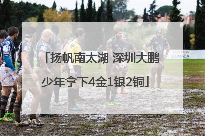 扬帆南太湖 深圳大鹏少年拿下4金1银2铜