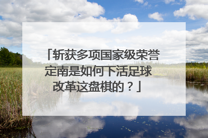 斩获多项国家级荣誉 定南是如何下活足球改革这盘棋的？