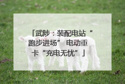 武陟：装配电站“跑步进场” 电动重卡“充电无忧”