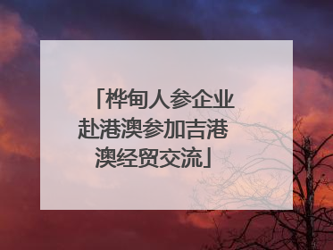 桦甸人参企业赴港澳参加吉港澳经贸交流