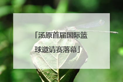 汤原首届国际篮球邀请赛落幕