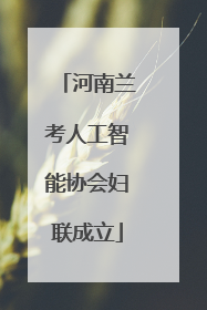 河南兰考人工智能协会妇联成立