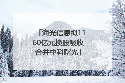 海光信息拟1160亿元换股吸收合并中科曙光