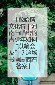 豫哈情 文化行｜河南与哈密的青少年如何 “以笔会友”？这场书画展藏着答案