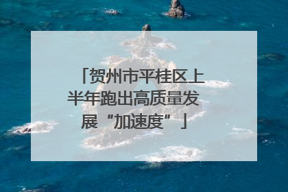 贺州市平桂区上半年跑出高质量发展“加速度”