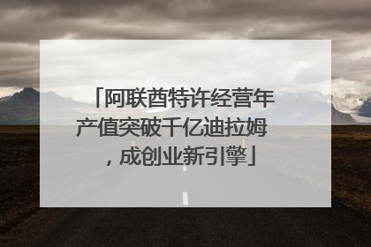 阿联酋特许经营年产值突破千亿迪拉姆，成创业新引擎