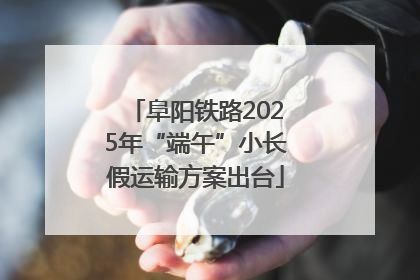 阜阳铁路2025年“端午”小长假运输方案出台