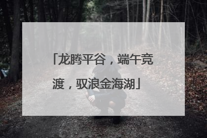 龙腾平谷，端午竞渡，驭浪金海湖
