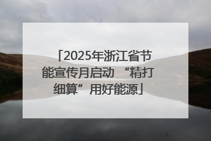 2025年浙江省节能宣传月启动 “精打细算”用好能源