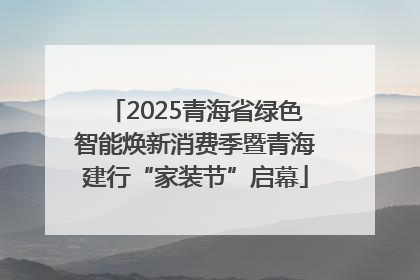2025青海省绿色智能焕新消费季暨青海建行“家装节”启幕