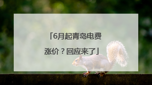 6月起青岛电费涨价？回应来了