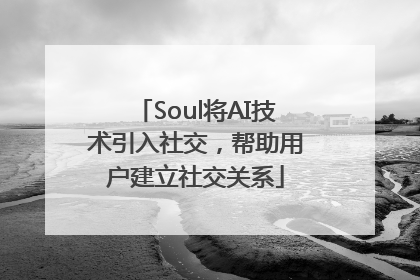 Soul将AI技术引入社交，帮助用户建立社交关系